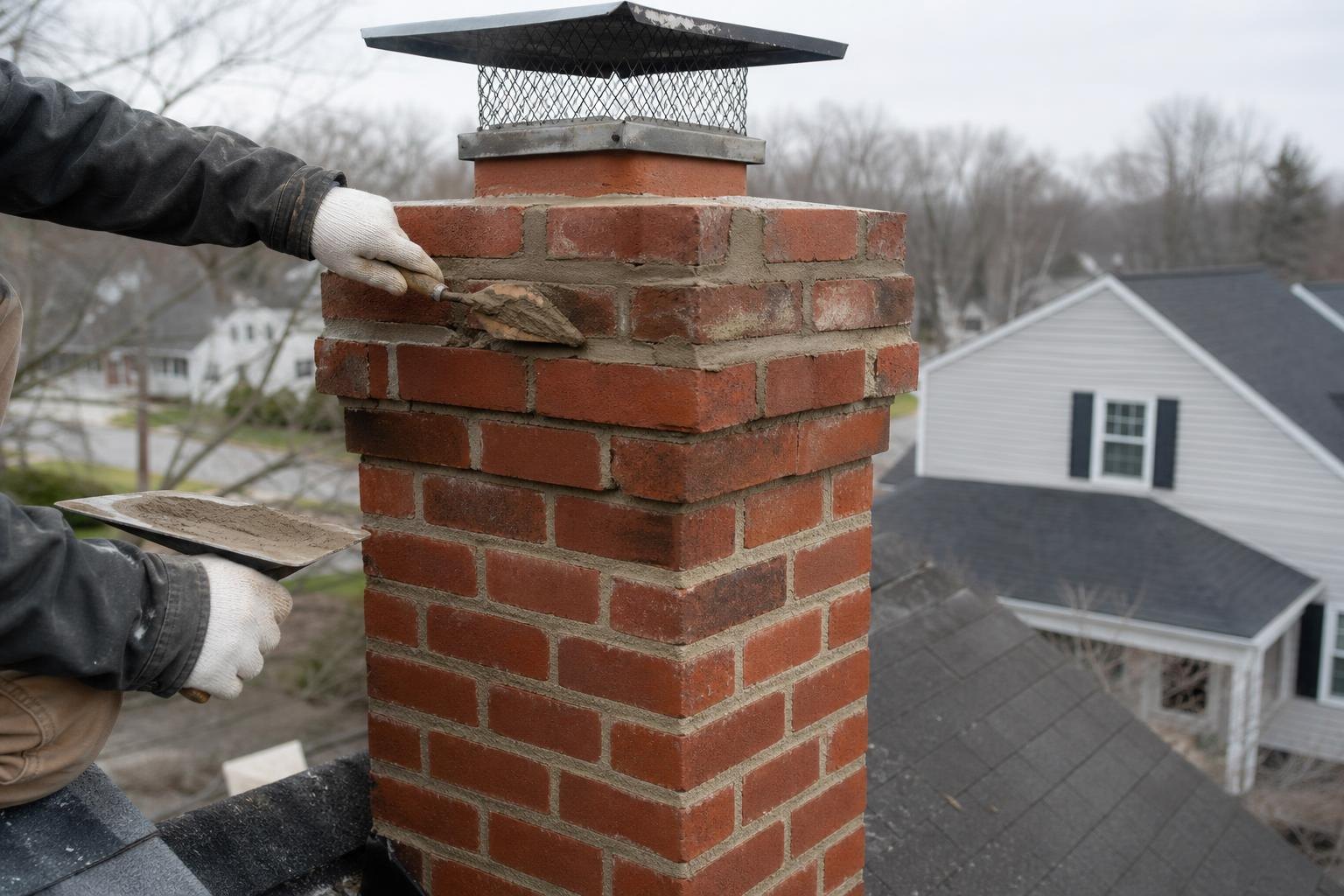 Chimney Cap Installation